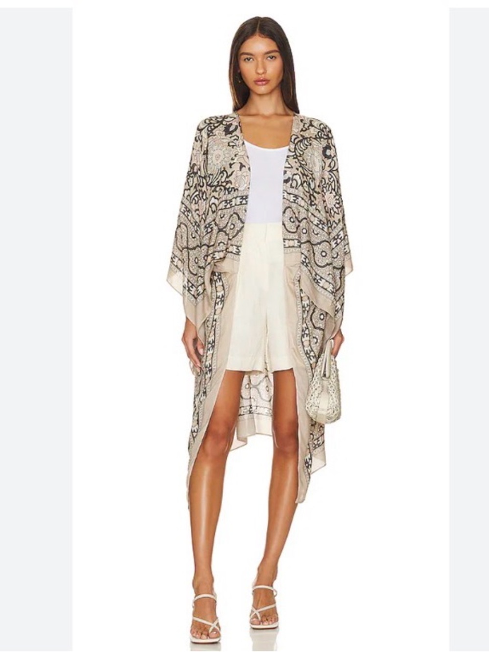 Free People Magic Dance Border Print Kimono